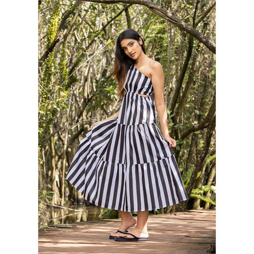 MELLO ONE SHOULDER DRESS