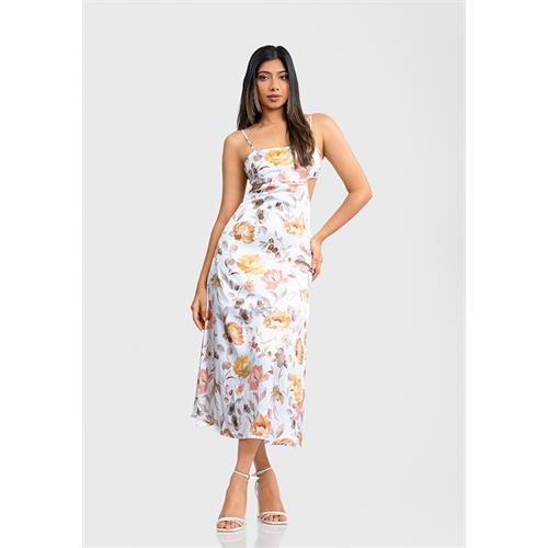 MINDY SIDE CUTOUT STRAPY DRESS