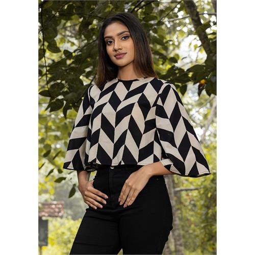 NALIE CROP BLOUSE