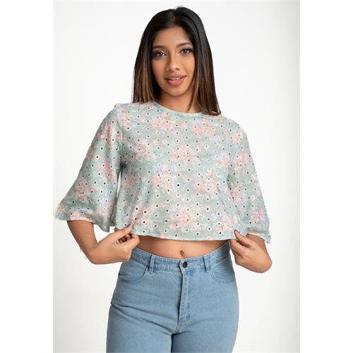 NALIE CROP BLOUSE