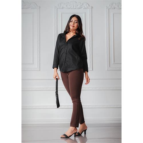 NEVA BROWN OFFICE PANT