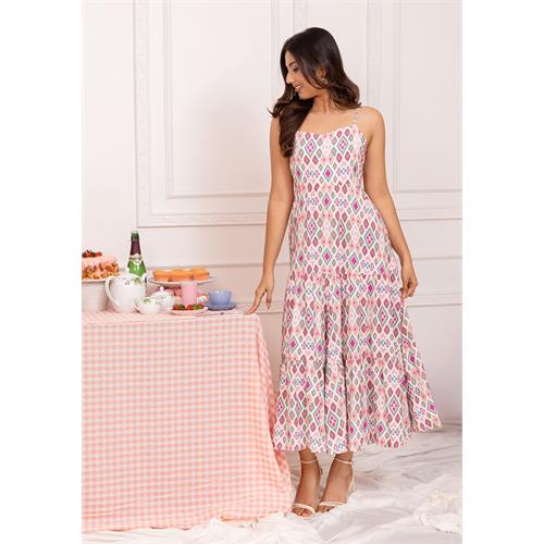 RHEIN MAXI STRAP DRESS