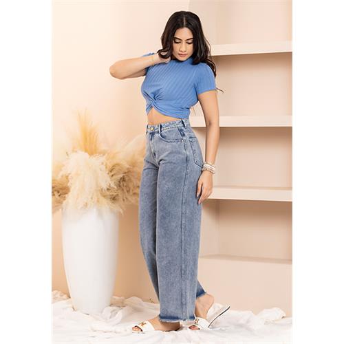 RORI BLUE CROP TOP