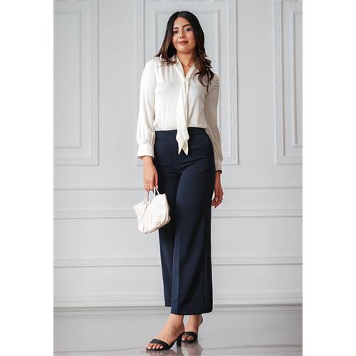 RUTH STRAIGHT LEG NAVY BLUE PANT