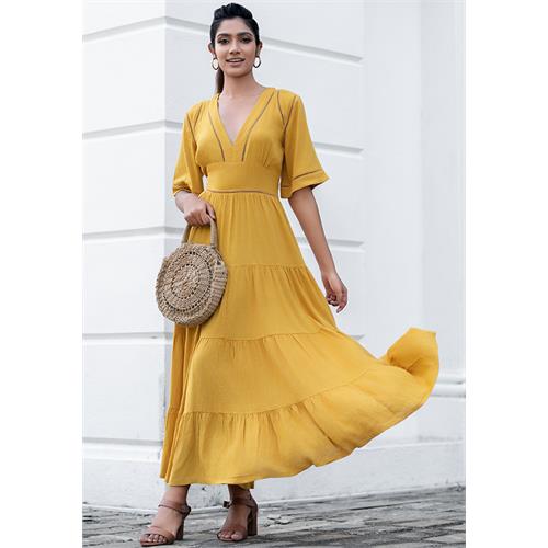 SERENITY YELLOW DRESS