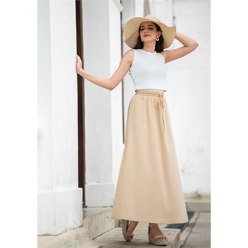 ZUZI BEIGE SKIRT