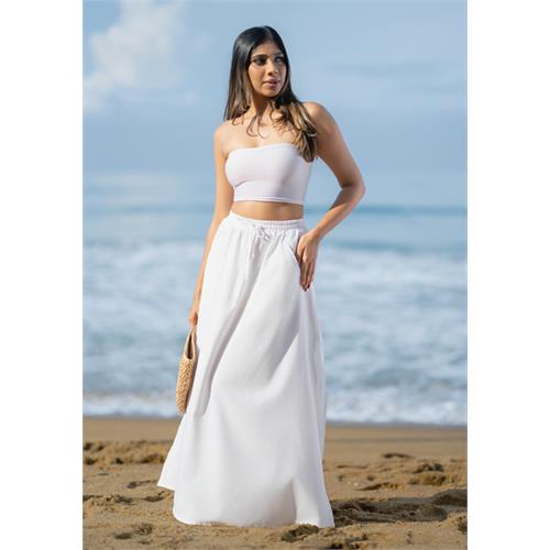 ZUZI WHITE SKIRT
