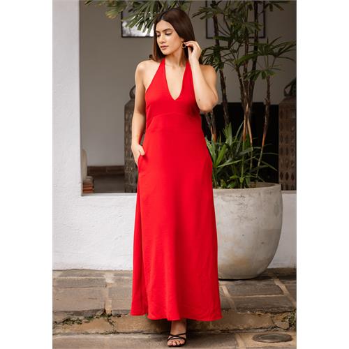 ALICE RED MAXI DRESS