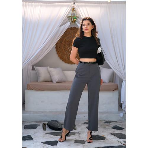ANA HIGH WAIST ASH PANT