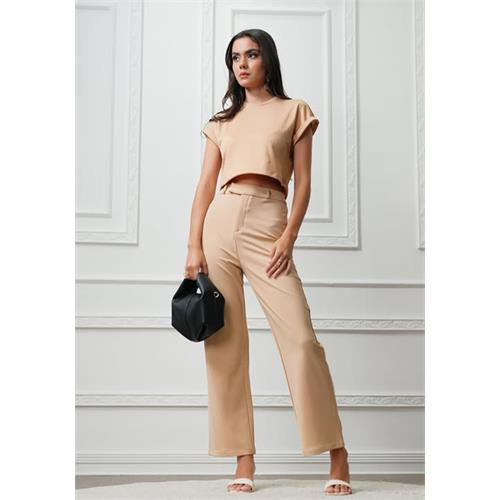 ANA HIGH WAIST BELL PANT