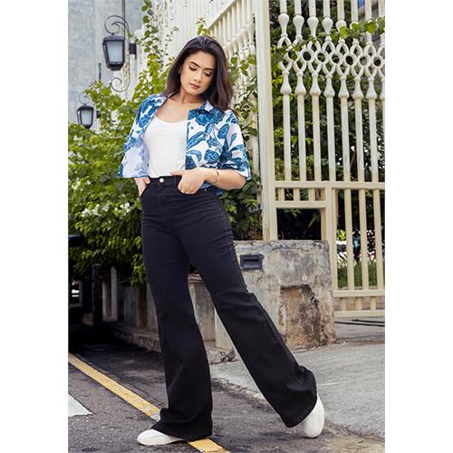 ARLA PRINTED CROP TOP