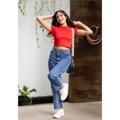 CLAUDIA CROP T SHIRT