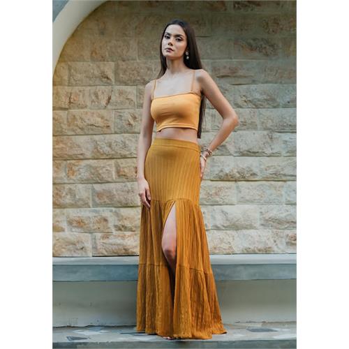 YURI MUSTED MAXI SKIRT