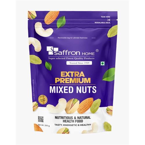 Saffron Home Extra Premium Mixed Nuts (200 gm)