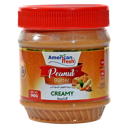 American Fresh Peanut Butter Creamy 340g