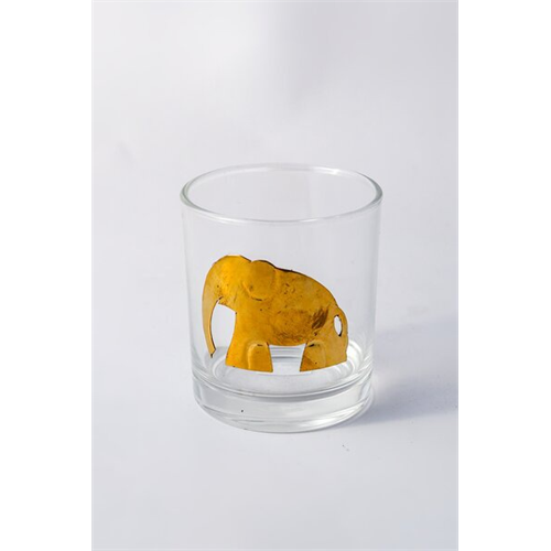 Luv SL Brass Elephant Arrack Glass