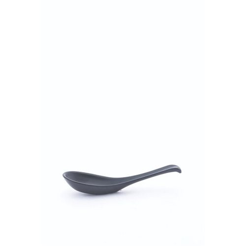 Odel Spoon Soup Melamine Black