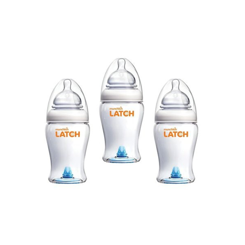 Mothercare Munchkin Latch 240Ml Bottle - 3 Pack