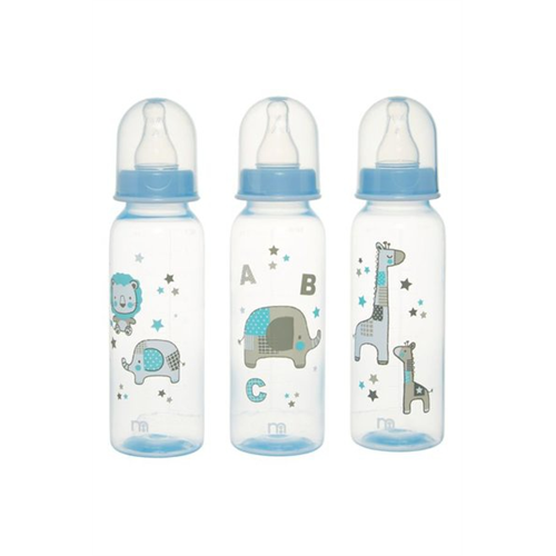 Mothercare Blue Standard250 ML x 3 Baby Bottle