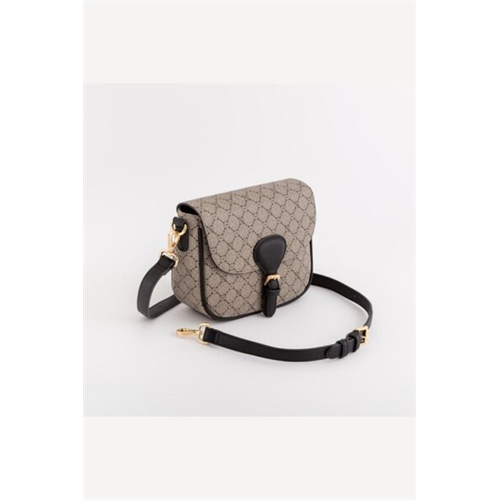 Carpisa Taupe Black Womens Crossbody Bag