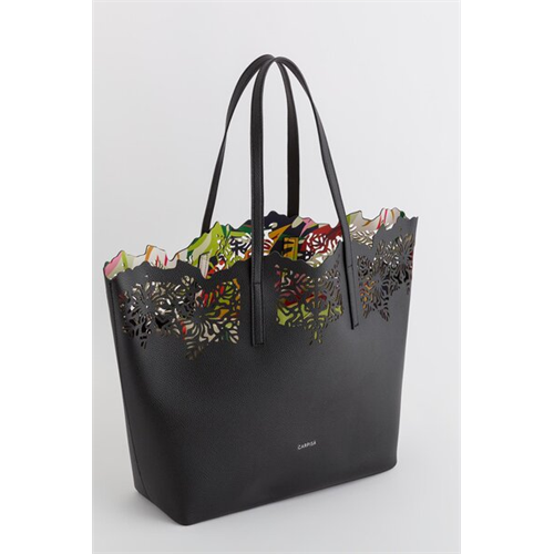 Carpisa Women Black Tote Bag