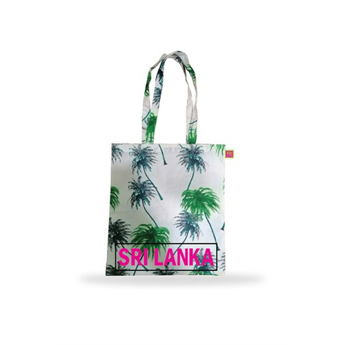 Luv Sl Bags Portable Bag With Coconut Tree