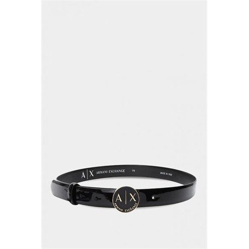 Armani Exchange Womens Nero Belts