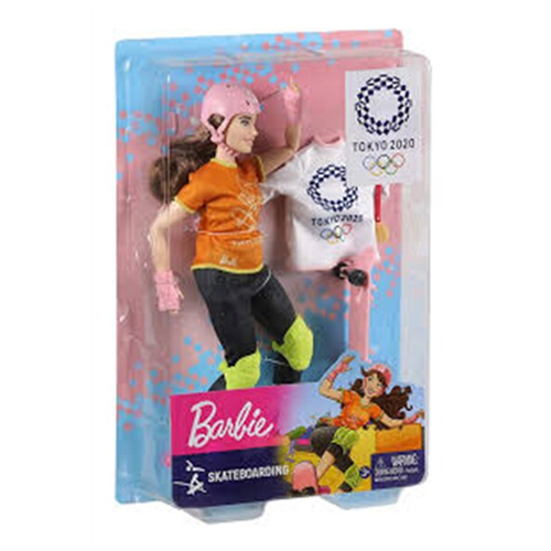 Barbie Olympic Games Tokyo 2020 Skateboarder Doll