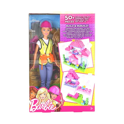 Barbie Build and Rebuild Construction Set