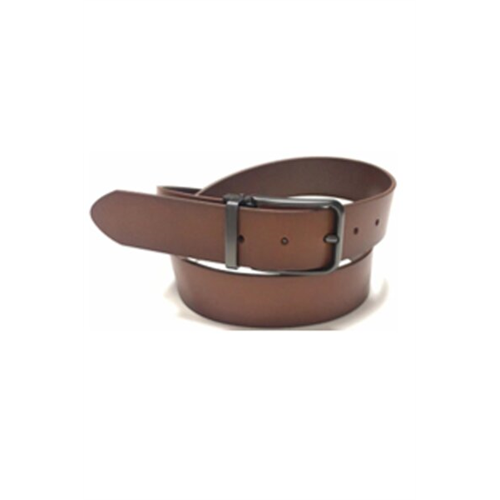 Giordano Brown Non Reversible Leather Buckle Belt