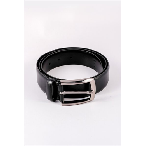 Odel Black 100% Leather Belt