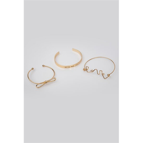 Backstage Rose Gold Set Of Bracelets