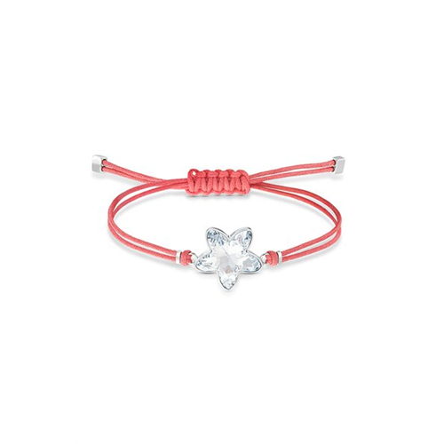 Swarovski Power Collection Flower Bracelet, Red, Stainless Steel