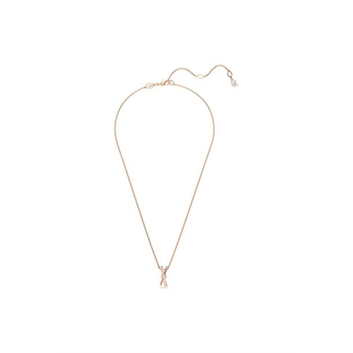 Swarovski Hyperbola Twist Rose gold-tone Plated Pendant