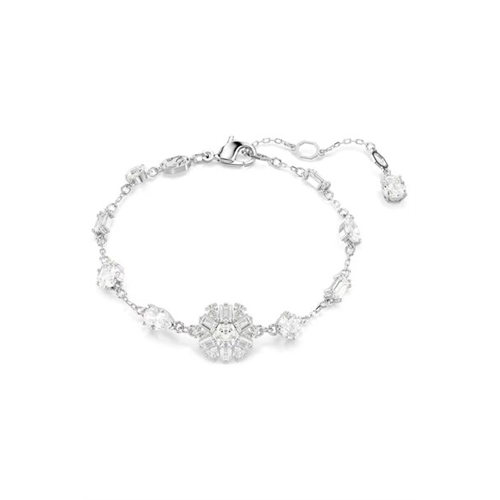 Swarovski Idyllia Snowflake Rhodium Plated Bracelet