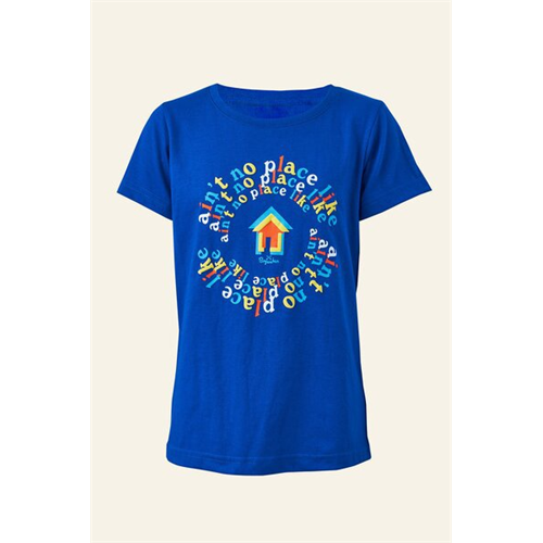 Boysenbear Boys Royal Blue Crew Neck Graphic T Shirt