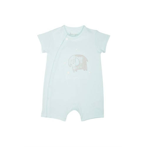 Mothercare Baby Mint Elephant Romper