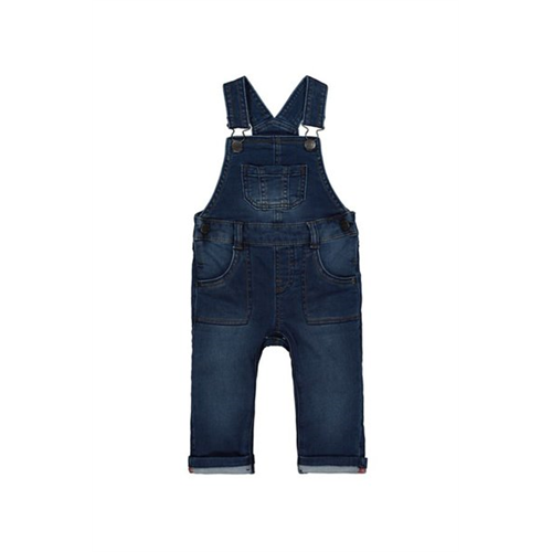 Mothercare Boy Mid Wash Blue Denim Dungarees