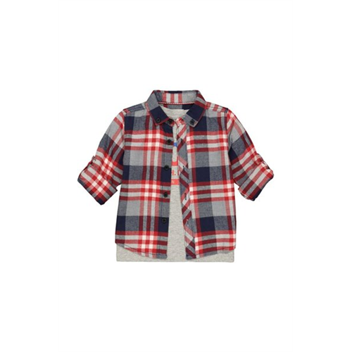 Mothercare Boys Check MC61 Shirt & T-shirt