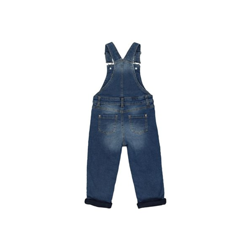 Mothercare Boys Mid Wash Denim Dungarees