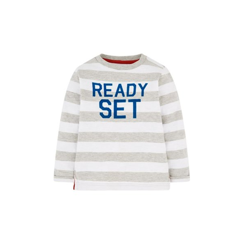 Mothercare Boys Ready Set Go Striped T-Shirts