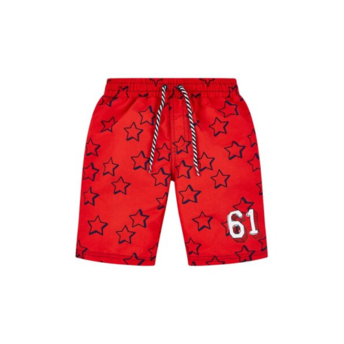 Mothercare Boys Star Printed Red Colour Short