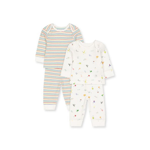 Mothercare Girls Alphabet Printed Pyjamas 2 Pack