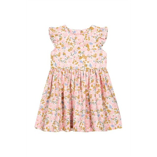 Mothercare Girls Beachcomber Floral Printed Woven Mini Dress