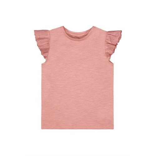 Mothercare Girls Broderie Top