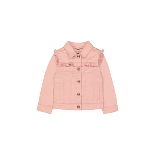 Mothercare Girls Denim Frill Jacket