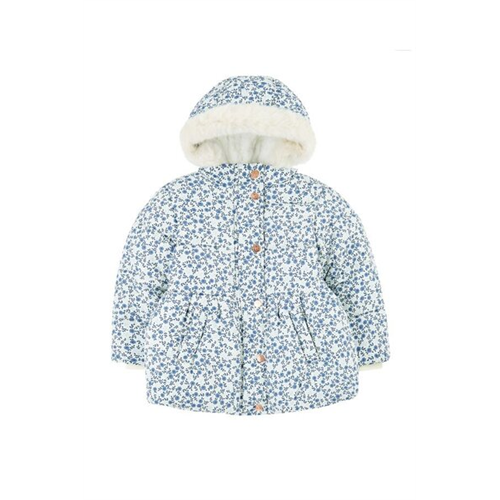 Mothercare Girls Floral Padded Coat