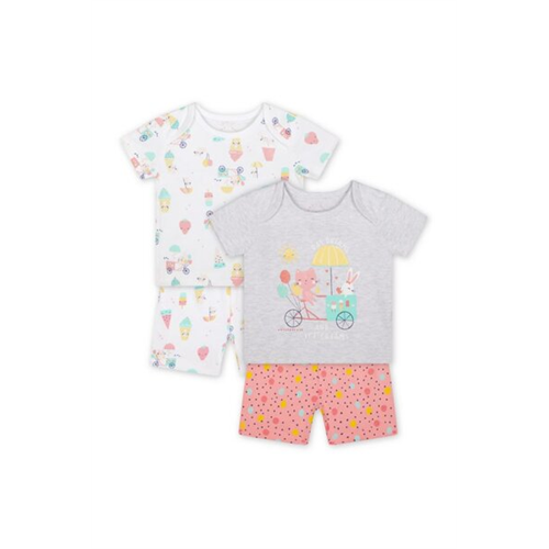 Mothercare Girls Fruit Shortie Pyjamas 2 Pack