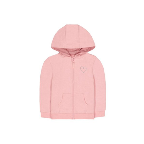 Mothercare Girls ink Colour Zip Through Hoodie