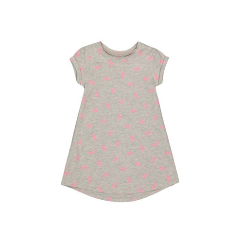 Mothercare Girls Neon Horse Trapeze Dress